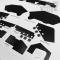 Detroit Muscle Technologies Mopar C Body 70-71 Plymouth Fury MEGA Splash Shield Set CFU7071SS90