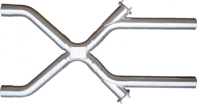 Pypes Xchange X-Pipe Crossover Kit Intermediate Pipe 3 in Hardware Inc Polished 304 Stainless Steel Exhaust XVX13S