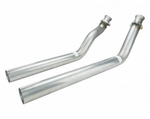 Pypes Exhaust Manifold Down Pipe 64-81 Chevy Small Block 3 Bolt Hardware Not Incl Natural 409 Stainless Steel Exhaust DGU15S
