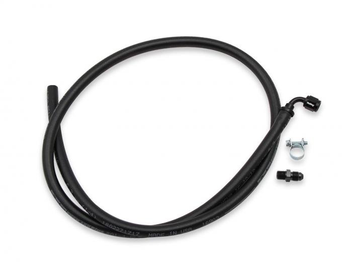 Holley LS Steam Tube Kit w/ Black Push-on Hose 26-552