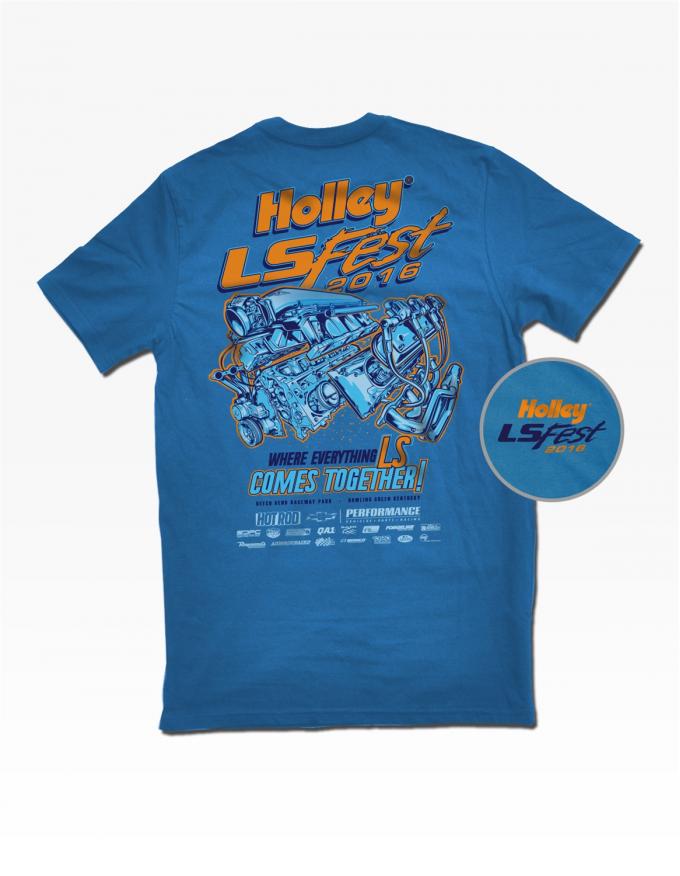 Holley 2016 LS FEST T-Shirt 10079-SMHOL