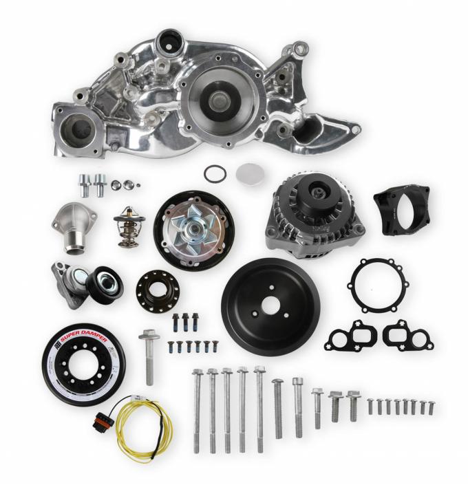 Holley Premium Mid-Mount Race Accessory System- Polished Finish 20-202P