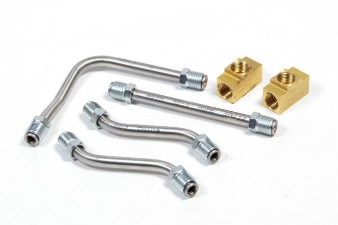 Holley Fuel Line Kit, 3X2 Carb Set-Up 34-51