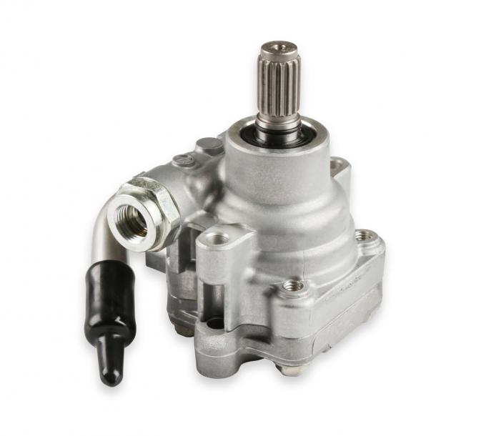Holley Power Steering Pump Assembly, for LT4 Accessory Drive with Splined Shaft 198-103
