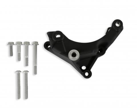 Holley Alternator Bracket with Hardware, Black 97-420