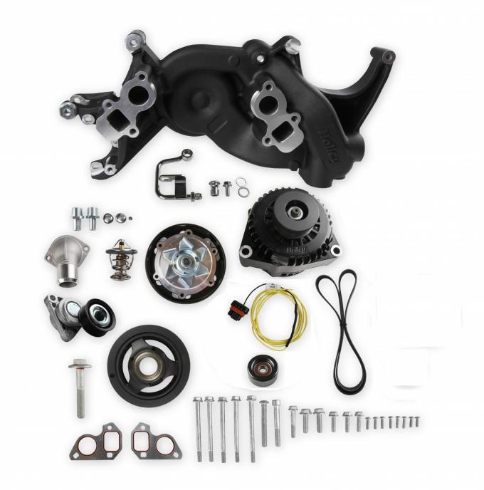 Holley Mid-Mount Complete Race Accessory System 20-187BK