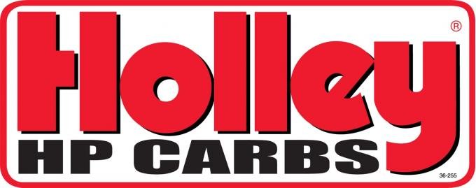 Holley HP Carbs Decal 36-255