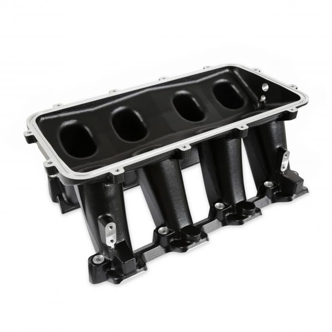 Holley Hi-Ram Lower Manifold, GM LS1/LS2/LS6-Black 300-226BK