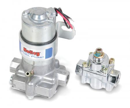 Holley 110 GPH Blue® Electric Fuel Pump with Regulator 712-802-1