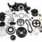 Holley Premium Black Mid-Mount Complete Accessory System 20-180BK