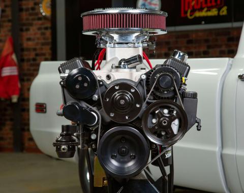Holley Small Block Chevy Mid-Mount Complete Accessory System 20-240BK