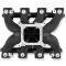 Holley Single Plane EFI Split-Design Race Intake Manifold- GM LS3/L92- Black 300-290BK