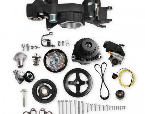 Holley Mid-Mount Race Accessory System-Black Finish 20-186BK