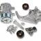 Holley LS High-Mount A/C Accessory Drive Kit, Includes SD7 A/C Compressor, Tensioner, & Pulleys 20-142