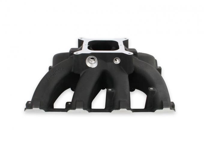 Holley Single Plane Split-Design Race Intake Manifold- GM LS3/L92- Black-4150 300-291BK