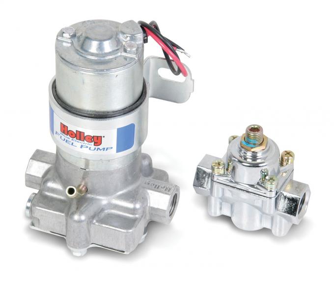 Holley 110 GPH Blue® Electric Fuel Pump with Regulator 712-802-1