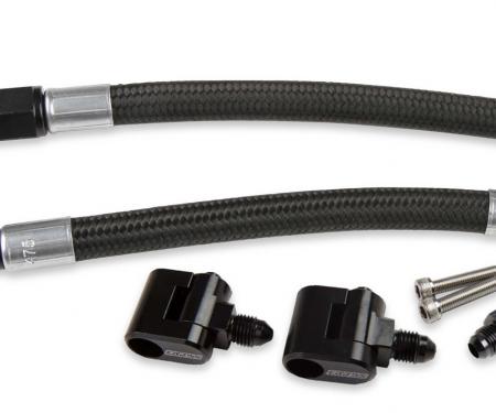 Holley LS Steam Tube Kit w/ Black Pro-Lite 350 Hose 26-553