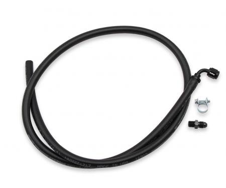 Holley LS Steam Tube Kit w/ Black Push-on Hose 26-552