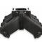 Holley Single Plane Split-Design Race Intake Manifold- GM LS3/L92- Black-4150 300-291BK