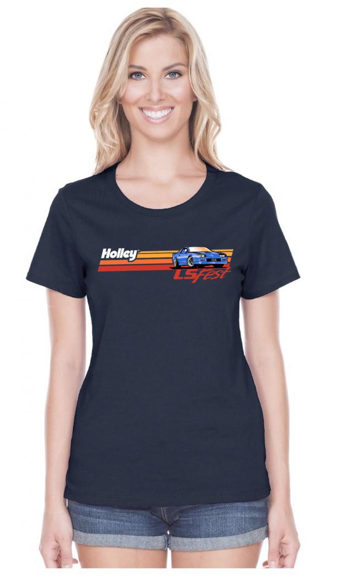 Holley LS Fest Ladies Retro Camaro Stripe 10314-LGHOL