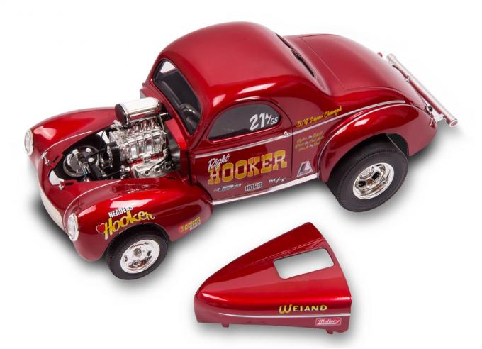 Holley 1941 Willys Gasser 1:18 Die Cast Model Car 36-463