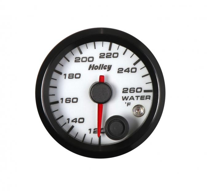 Holley Analog Style Water Temperature Gauge 26-602W