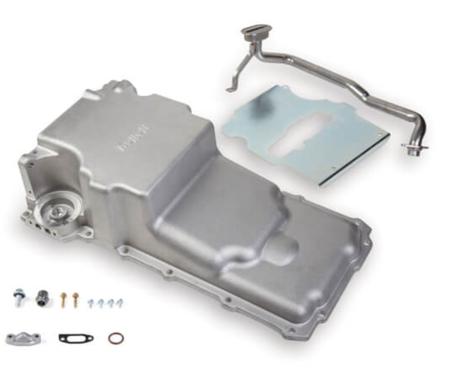 Holley GM LS Swap Oil Pan, Additional Front Clearance 302-2