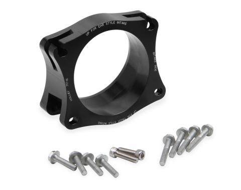Holley Throttle Body Angle Adapter, for GM LS and LT, and LT4 Intakes 717-15