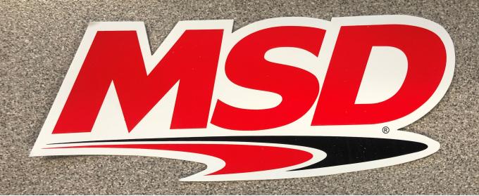 Holley MSD Decal 9306