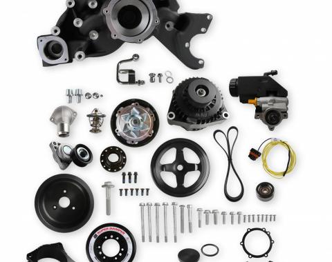 Holley Premium Mid-Mount Race Accessory System-Black Finish 20-201BK