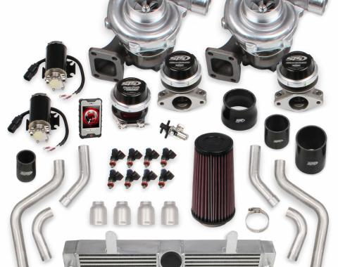 Holley STS Turbo Remote Mounted Twin Turbo System STS2000T