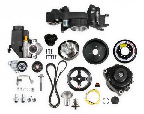 Holley Premium Mid-Mount Race Accessory System-Black Finish 20-181BK