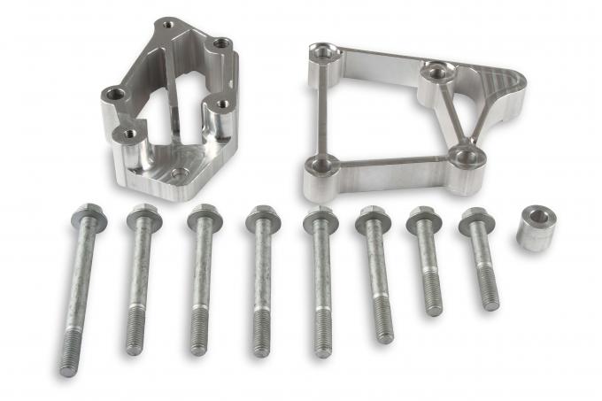 Holley LS Accessory Drive Bracket, Installation Kit for Middle Alignment 21-2