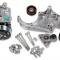 Holley LS High-Mount A/C Accessory Drive Kit, Includes SD508 A/C Compressor, Tensioner, & Pulleys 20-141