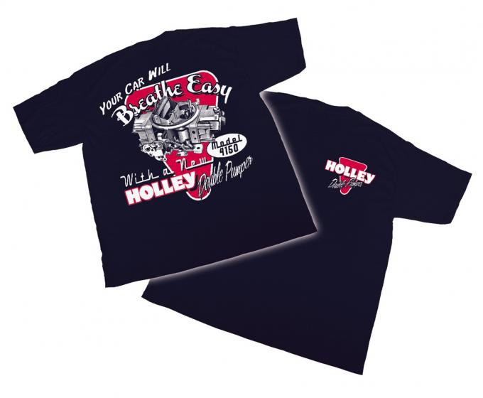 Holley Retro Double Pumper T-Shirt 10010-LGHOL