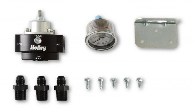 Holley Billet Bypass Fuel Pressure Regulator Kit 12-841KIT