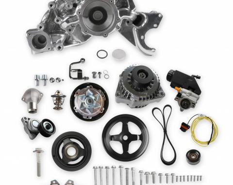 Holley Mid-Mount Race Accessory System- Polished Finish 20-186P