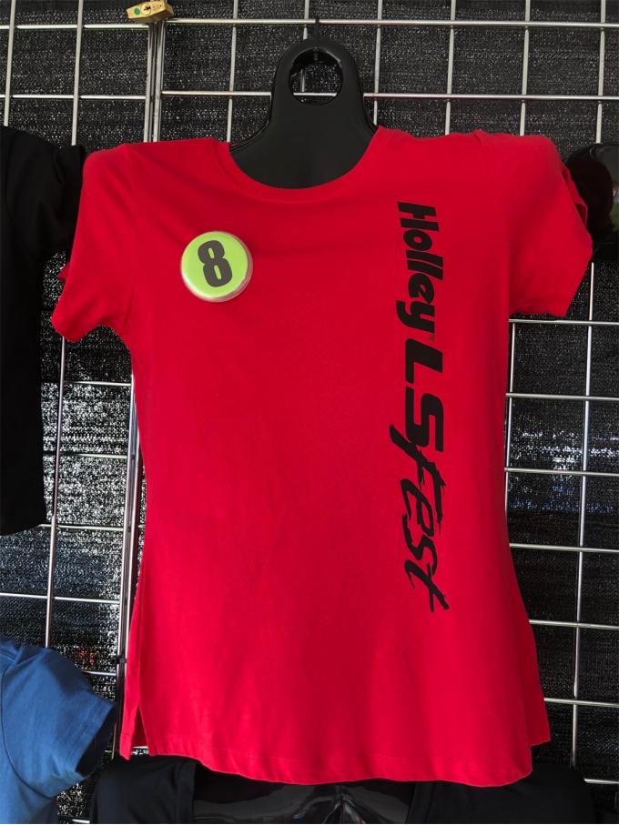Holley Ladies LS Fest Crew Neck Tee 10215-XLHOL