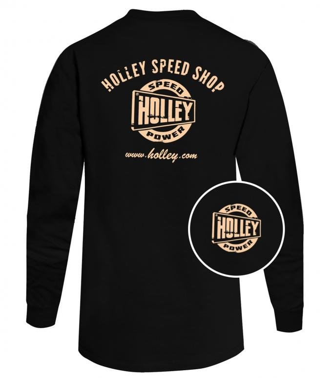 Holley Speed Shop Long Sleeve T-Shirt 10047-MDHOL