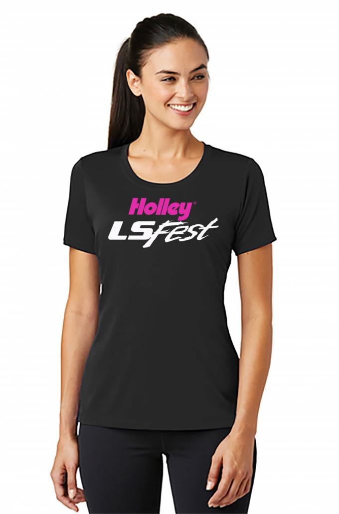Holley LS Fest Ladies' Performance T-Shirt 10217-MDHOL