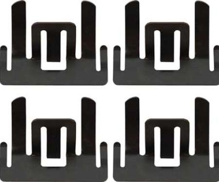 OER 1962-65 Chevy II, Nova, Upper Door Ledge Reveal Molding Clips, 8 Piece Set 13940