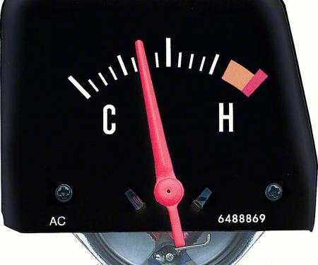 OER 1968-76 Black Console Temperature Gauge 6489896