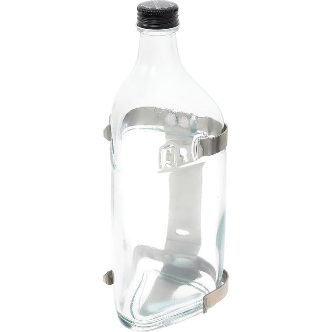OER 1955-72 Buick, Chevrolet, Oldsmobile, Pontiac, Kleerview Glass Washer Fluid Bottle, with Cap, and Mounting Bracket WB125