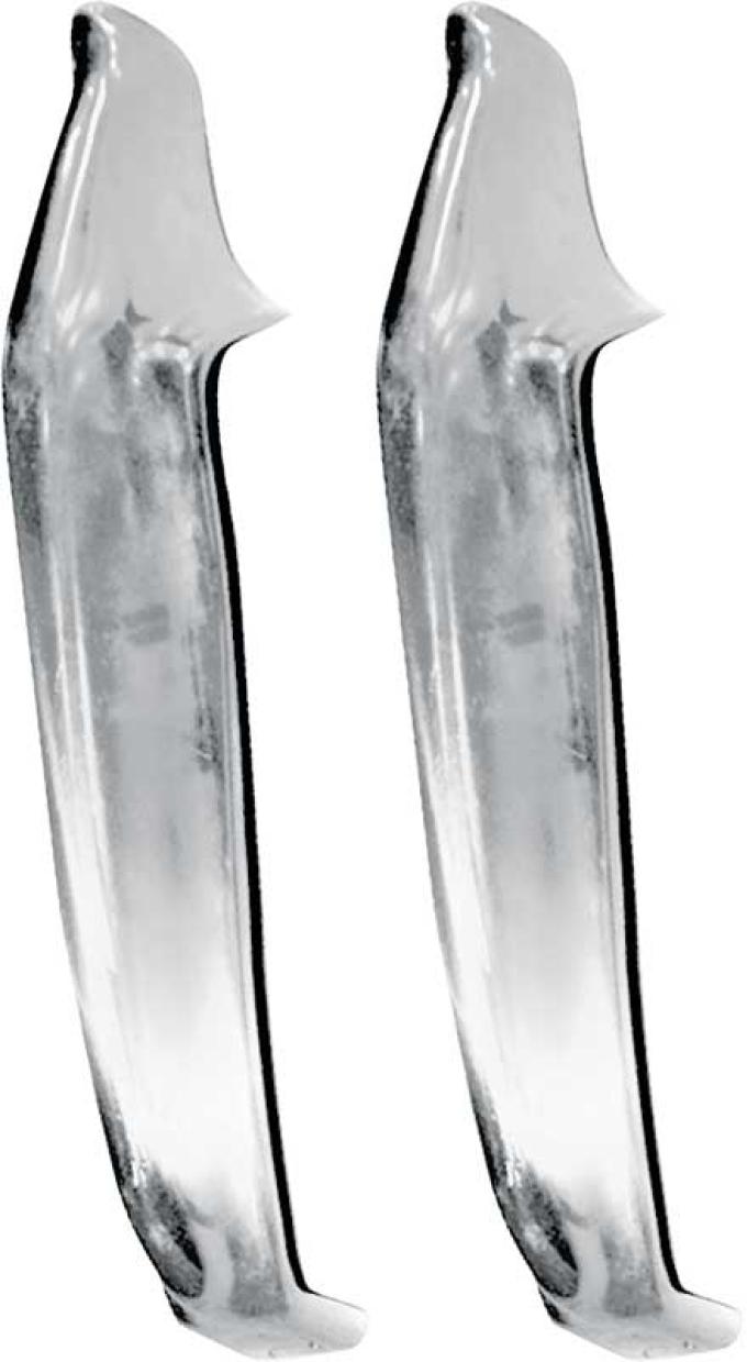 OER 1966-67 Chevy II, Nova, Rear Bumper Guards, Pair N2921
