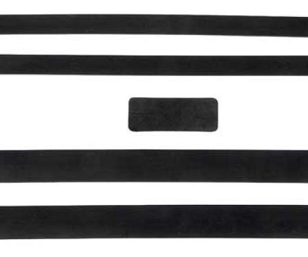 OER Universal Fuel Tank Anti Squeak Rubber Set, Various Models: 39" Long, For 1" Wide Straps C67808