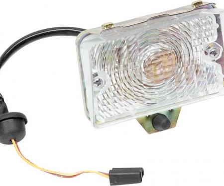 OER 1970 Nova, Front Park Lamp Assembly, Clear Lens, RH or LH A26009