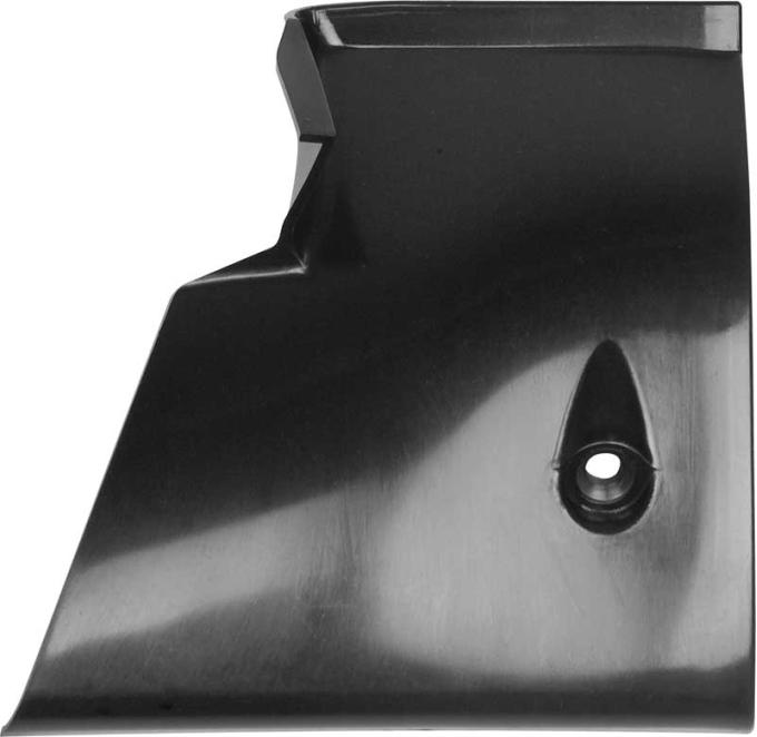OER 1968-72 Chevy II, Nova, Ventura, Rear Window Lower Corner Moldings, Package Tray Corners Pair K916