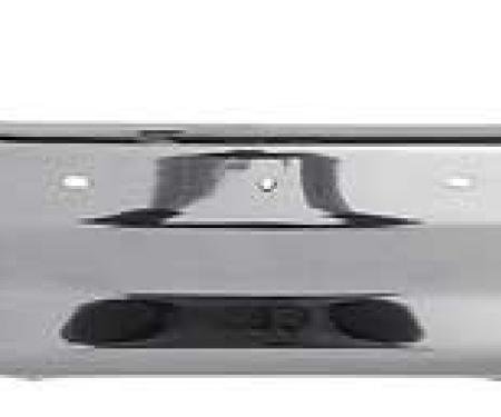 OER 1973 Nova, Rear Bumper, Chrome, with Impact Strip Holes C2611
