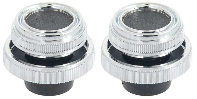 OER 1975-79 Nova, Ventura, Omega, Skylark, Dash AM Radio Knob Set, 4 Piece Set R1049