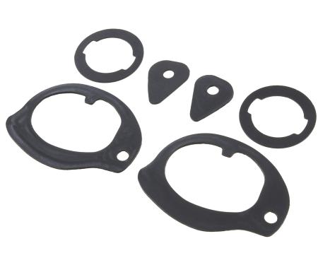 1960, 1963-64, 1969-70 Impala, Bel Air, Biscayne, 66-67 Chevy II / Nova, 1968-72 Chevelle/El Camino, Door Handle Gasket Set, 2 Door